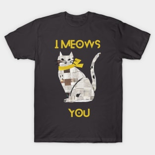 Cat With Scraf T-Shirt